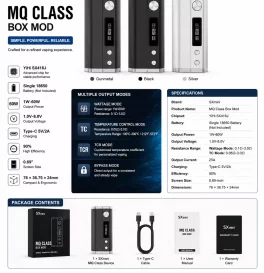 YiHi SXmini MQ Class Box Mod 60W (Single 18650 Battery)