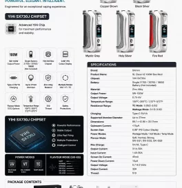 YiHi SXmini SL Class V2 100W Box Mod